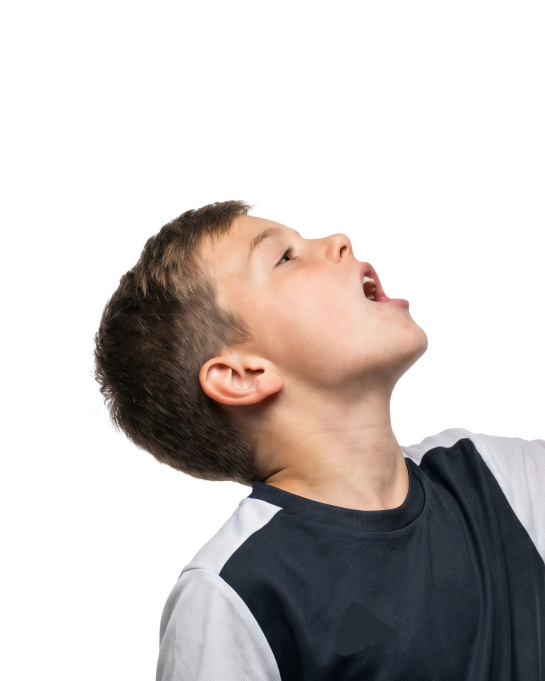 Child gargling